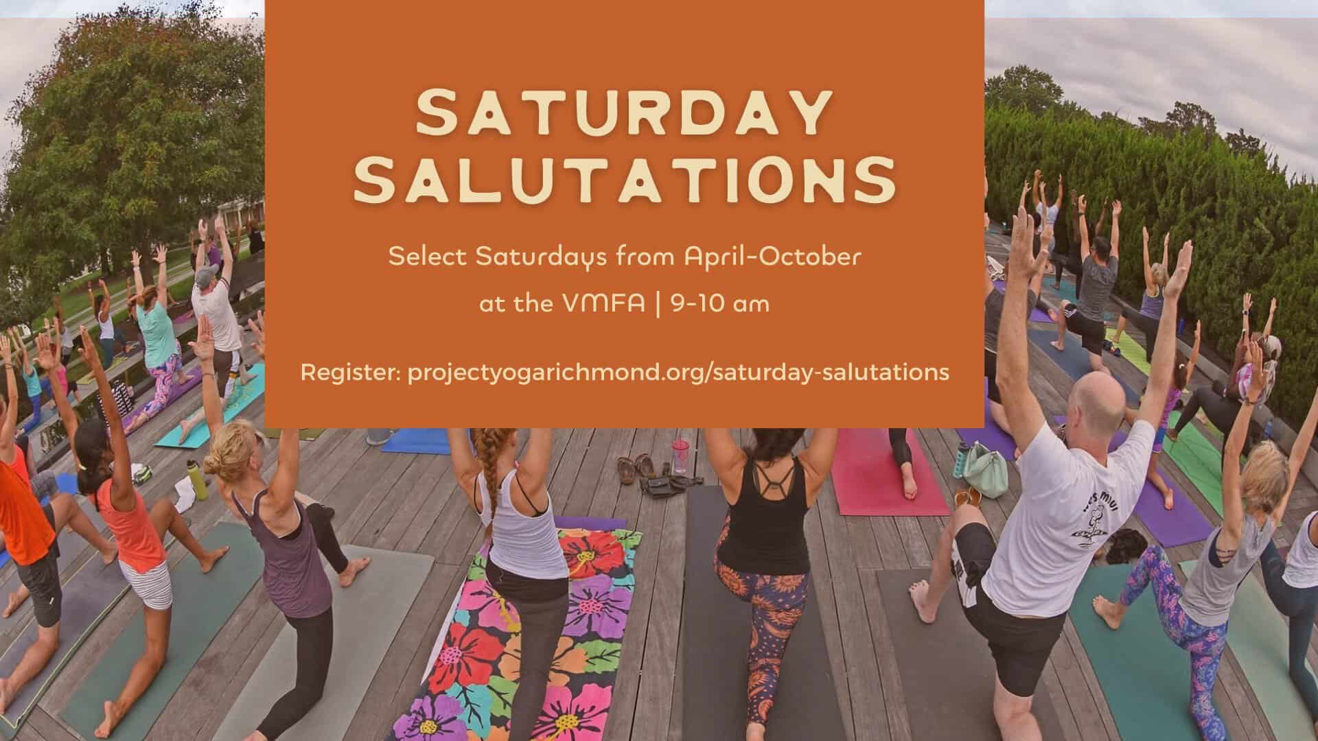 Sun Salutations Enjoying RVA and all it has to offer!