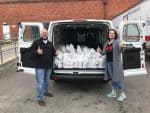 feedmore van driver volunteers delivers meals to children