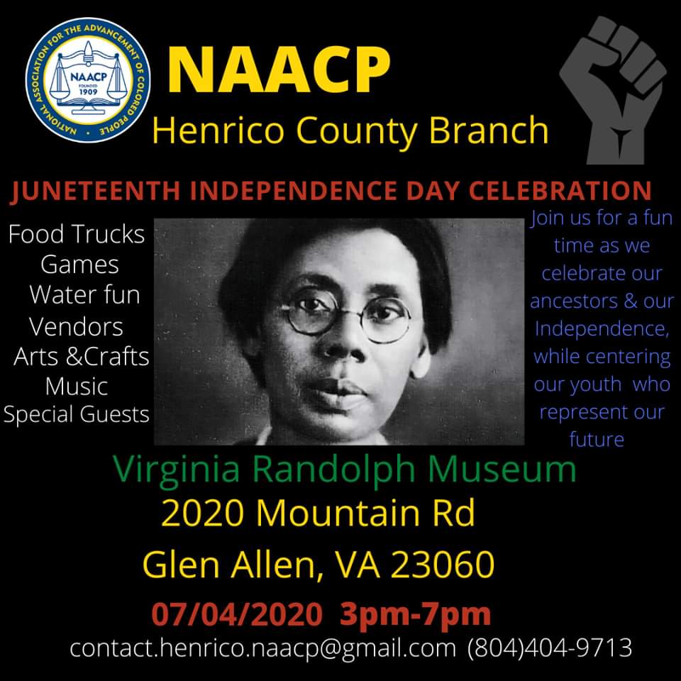 4 July Glen Allen Henrico NAACP Enjoying RVA and all it has to offer!
