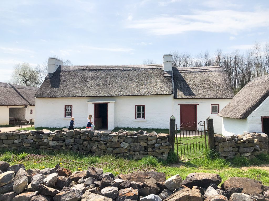 Irish farm Frontier Culture Museum