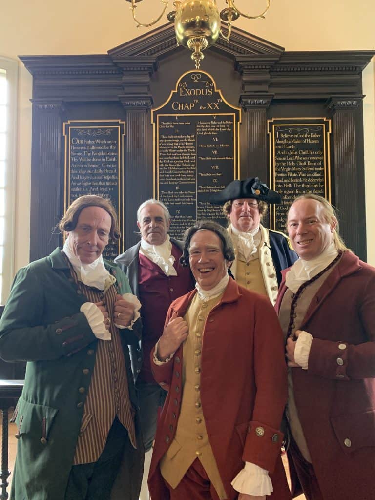 St. John's Church re-enactments