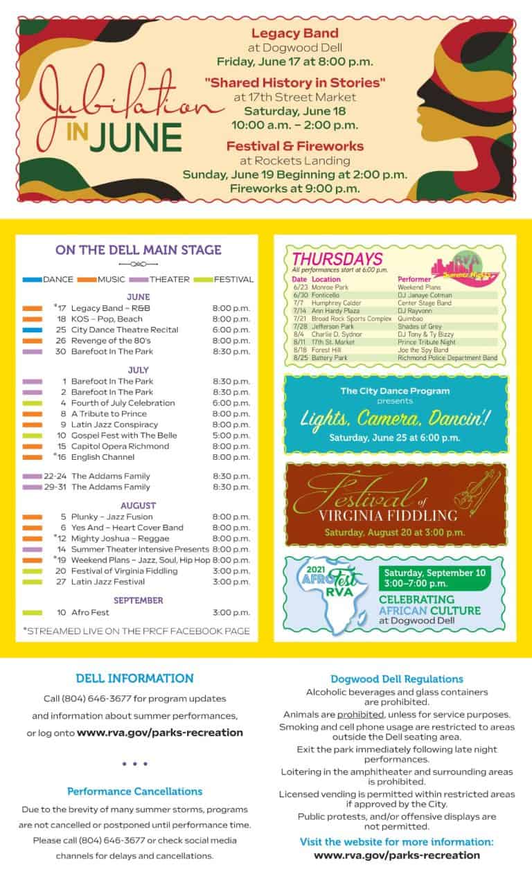 Dogwood Dell Festival of the Arts FREE Entertainment & Events