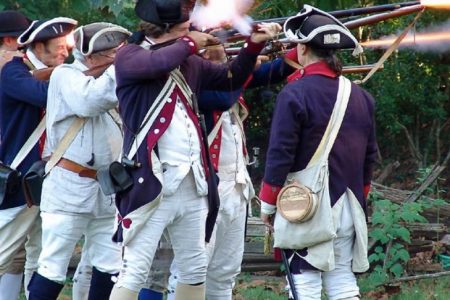 Musket firing