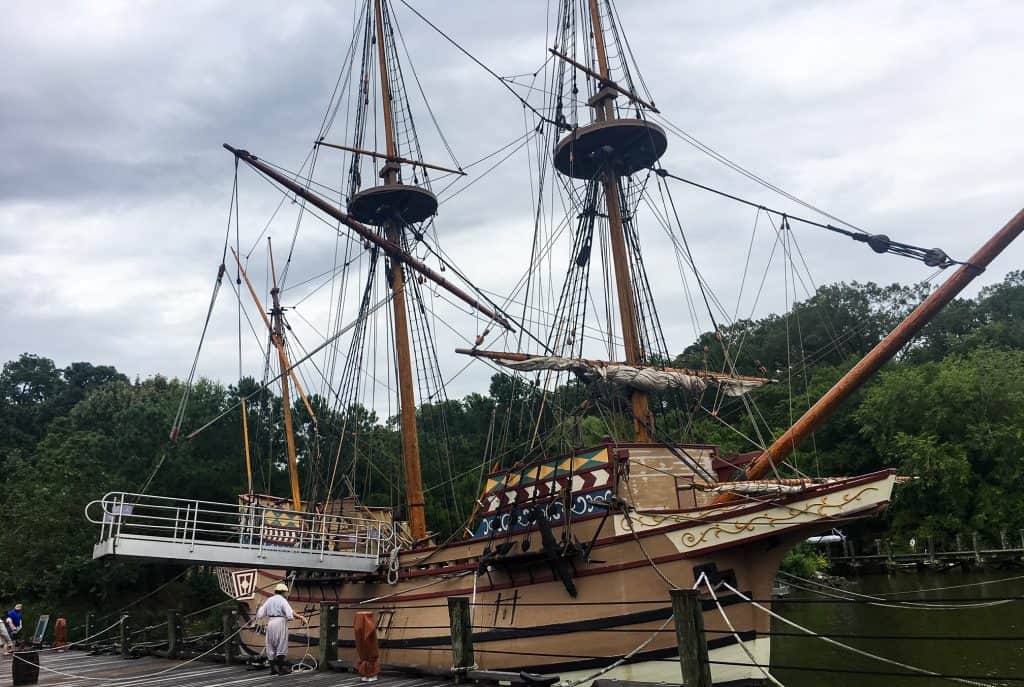 Ship at Jamestown