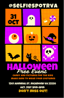 Selfie Spot Halloween events