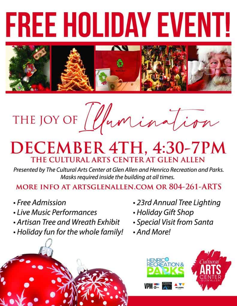 Illuminations and Tree Lighting Around Richmond Enjoying RVA and all