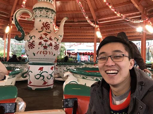 tea cup at Busch Gardens