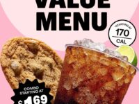 Crumbl cookies value menu