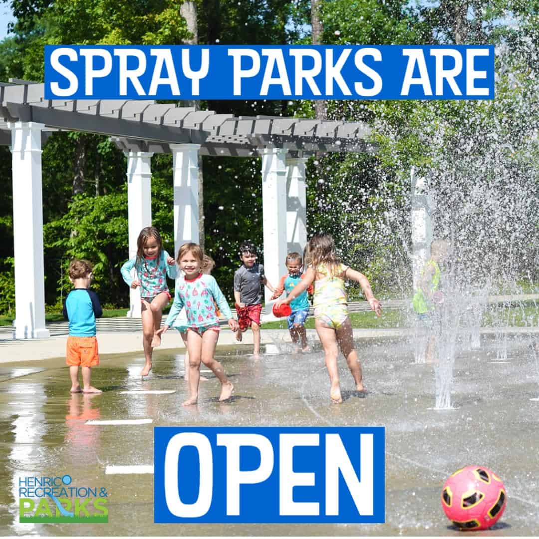 spray parks Enjoying RVA and all it has to offer!