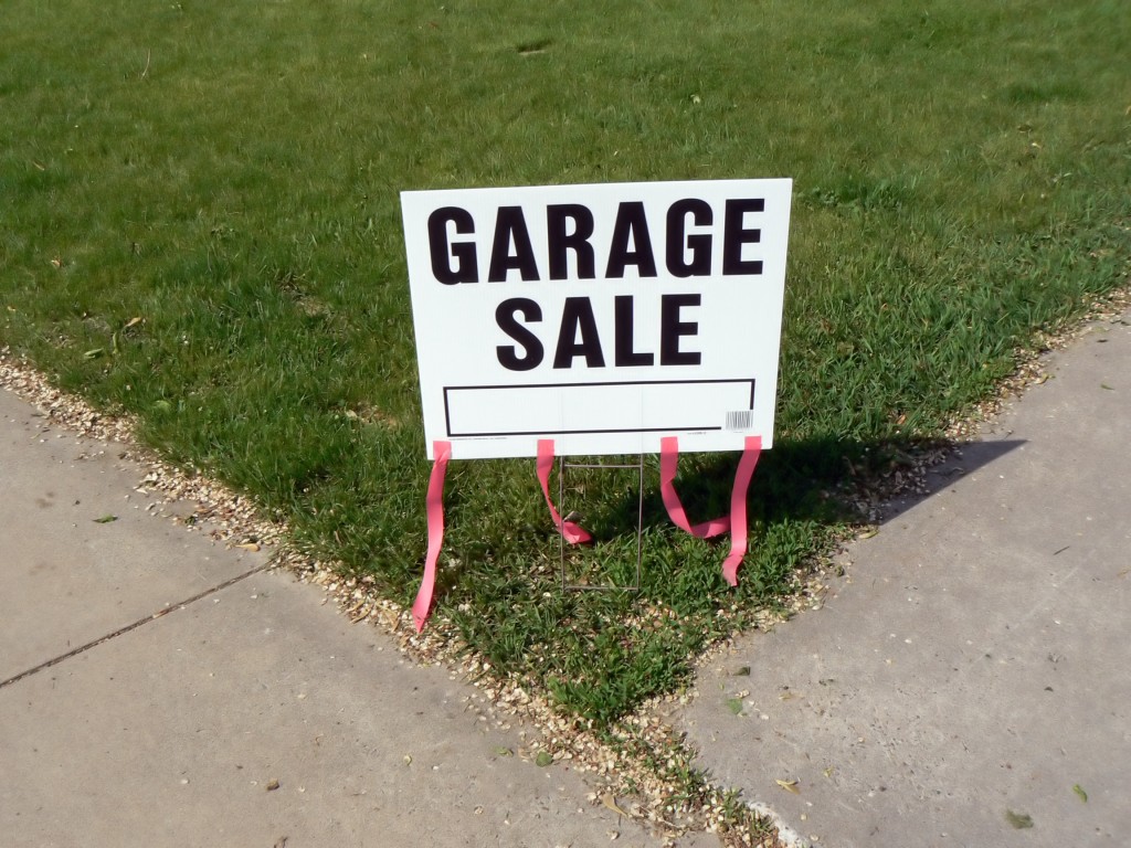 garage sale